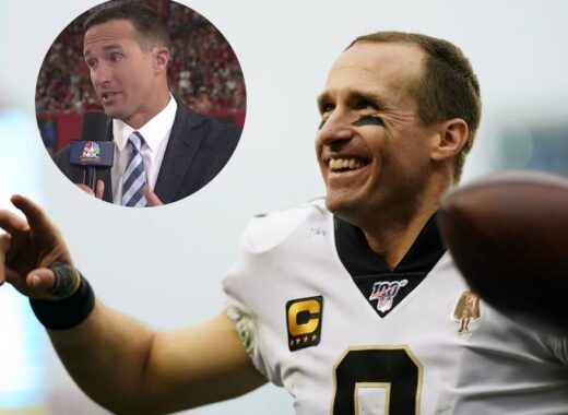 Drew Brees Makes His NBC Debut