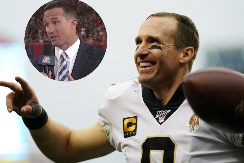 Drew Brees Makes His NBC Debut